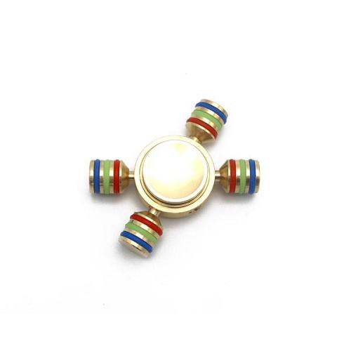 Fidget Spinner - Réz csillagmotor - 6 ágú
