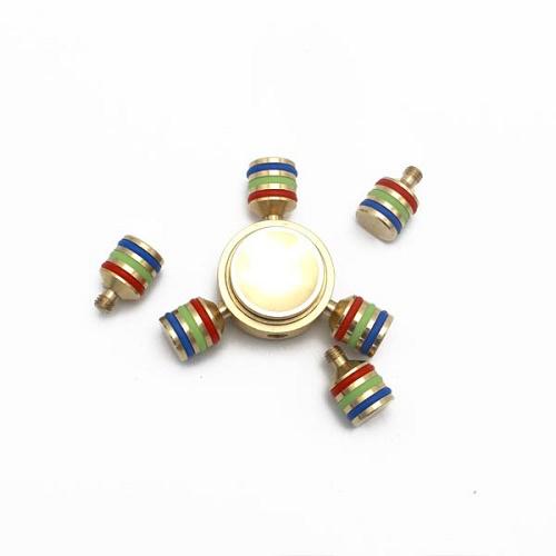 Fidget Spinner - Réz csillagmotor - 6 ágú