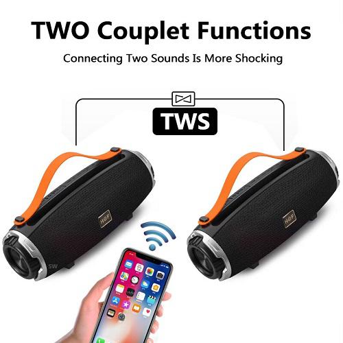 Hordozható Bluetooth hangszóró HF-f606