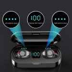 F9 PLUS TWS vezeték nélküli fülhallgató Bluetooth 5.0 és töltődoboz