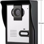 Vezetékes videó kapucsengő rendszer 7 hüvelykes LCD monitor színes videó - Video DoorPHone For Villa